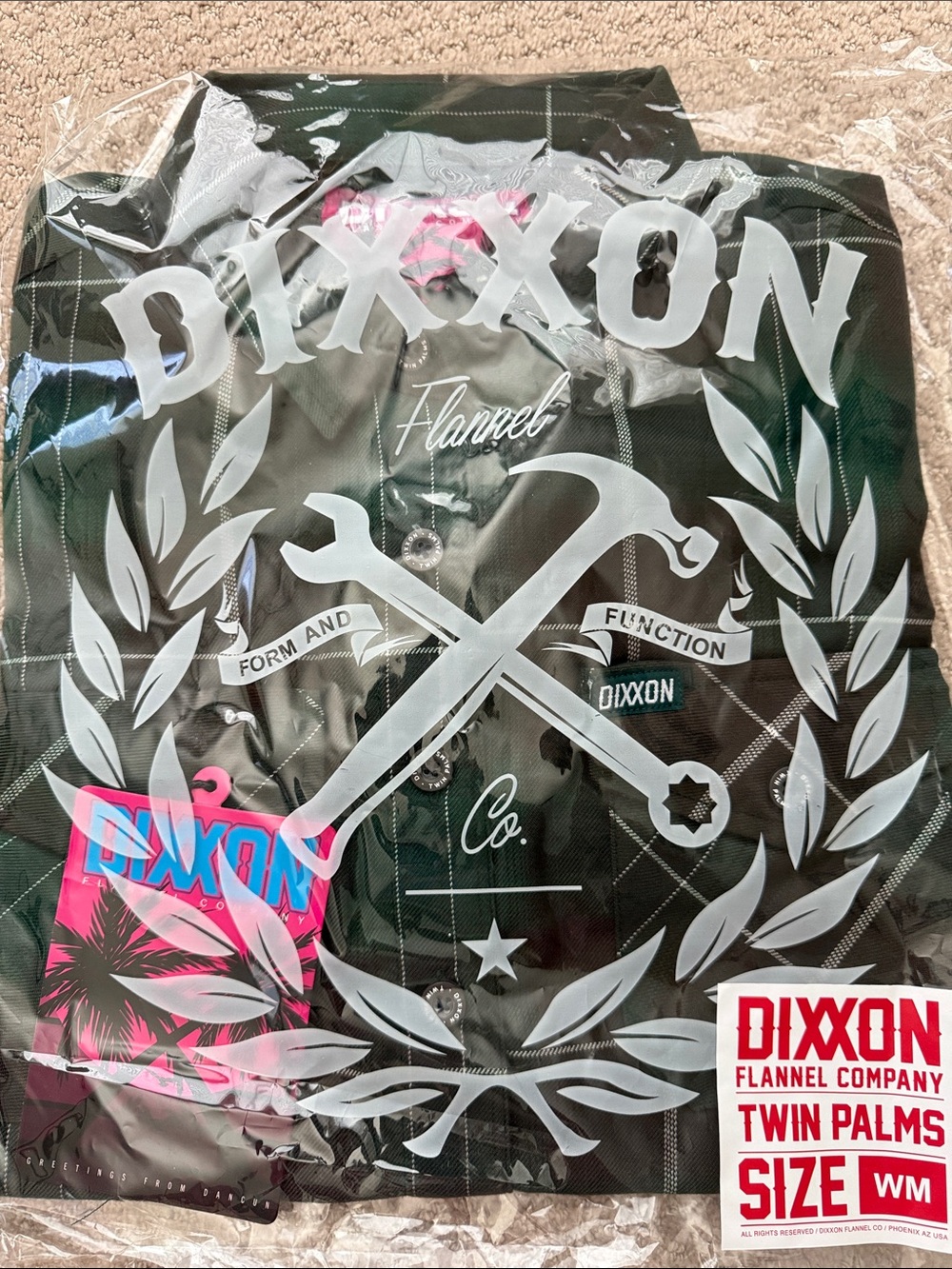 WOMENS DIXXON Plaid Flannel Shirt
